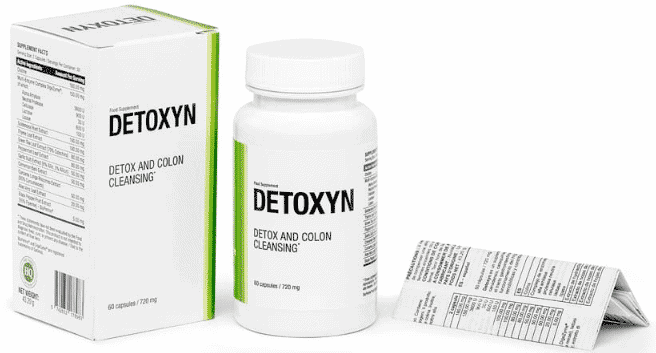 opakowanie i skład preparatu detoxyn